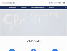 Tablet Screenshot of crichco.com